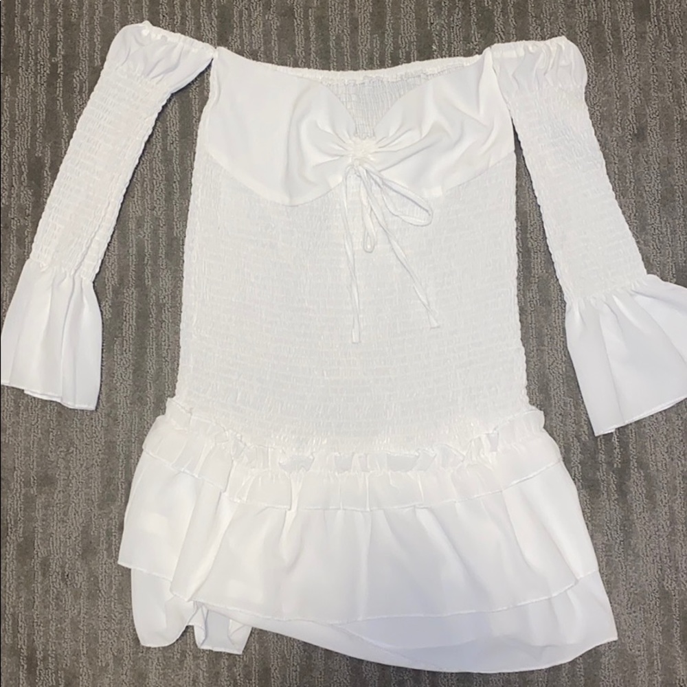 White dress